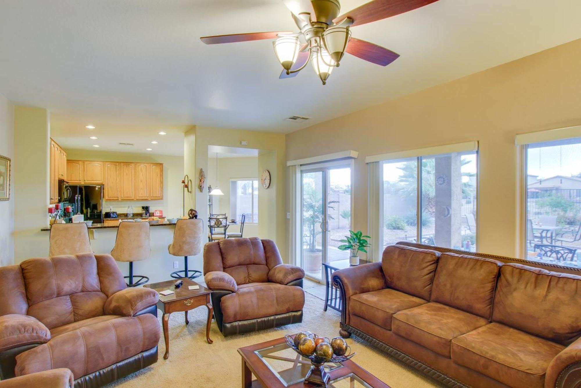 San Tan Mountain Escape With Patio And Pool Access! Villa Magma Bagian luar foto