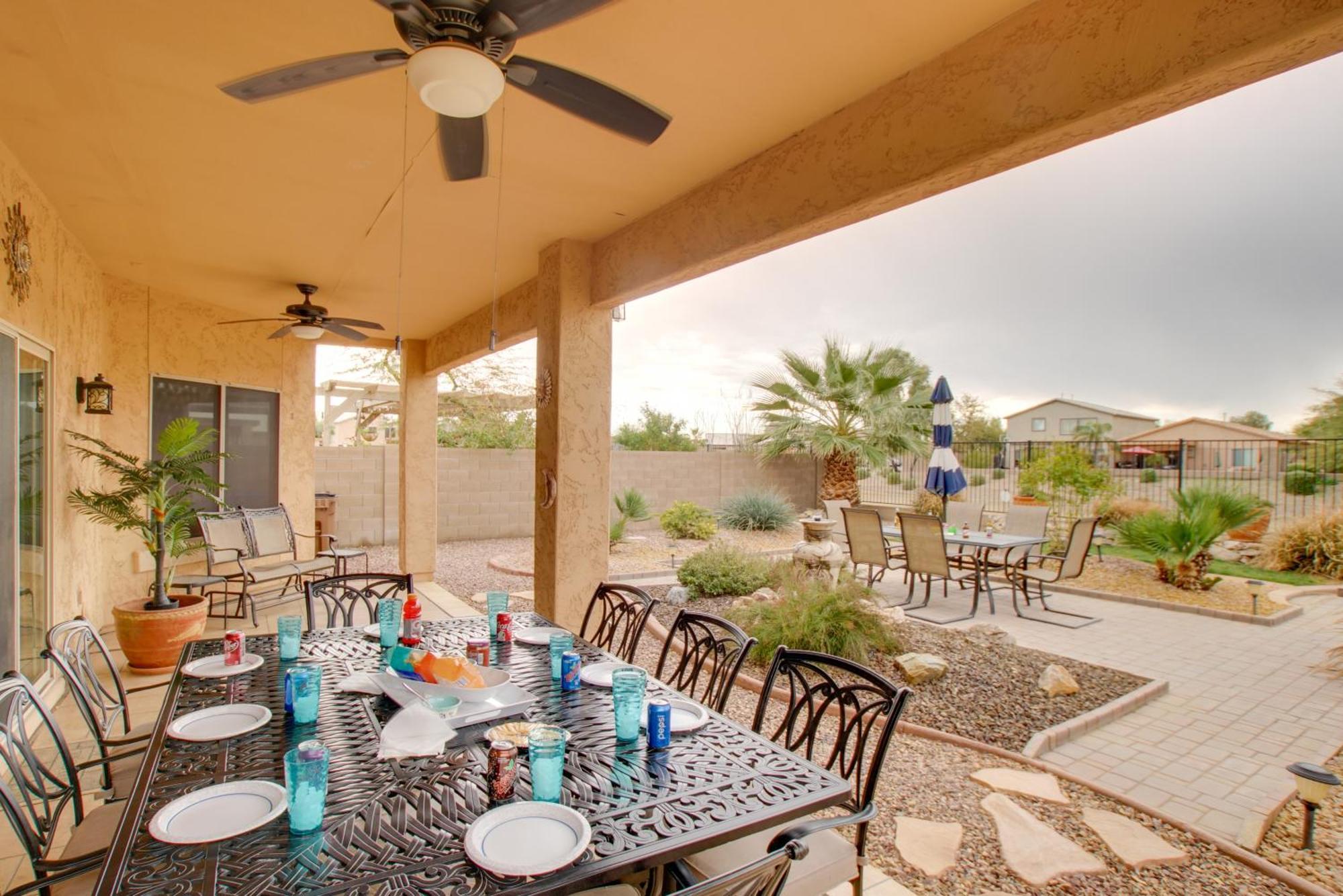 San Tan Mountain Escape With Patio And Pool Access! Villa Magma Bagian luar foto